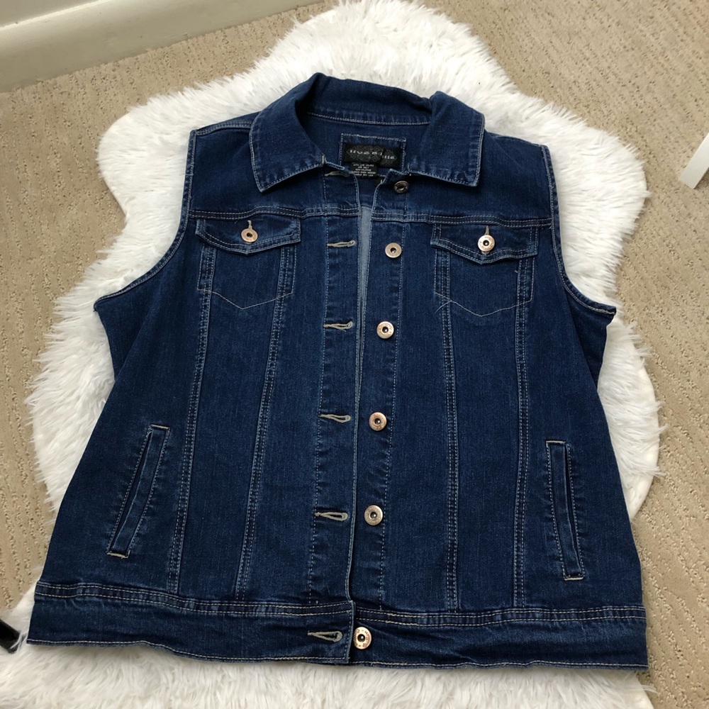 Denim vest